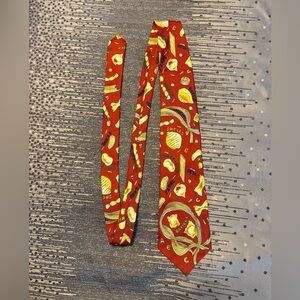Pasta Print Necktie